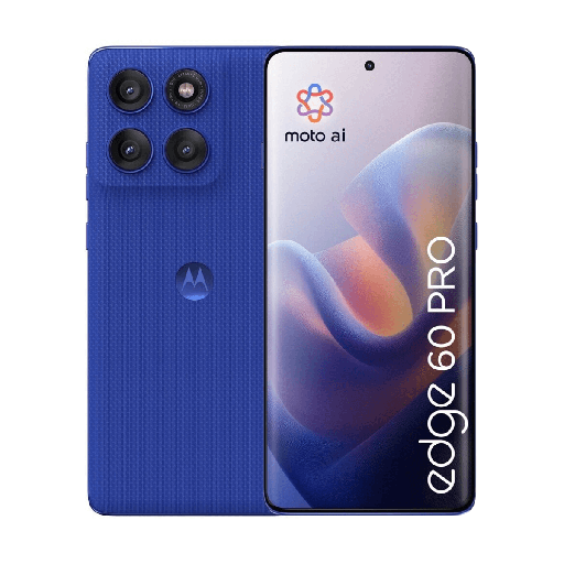 [MOTOE60PR5G12512GBBL] Motorola Edge 60 Pro 5G 12GB/512GB Azul (Dazzling Blue) Dual SIM XT2507