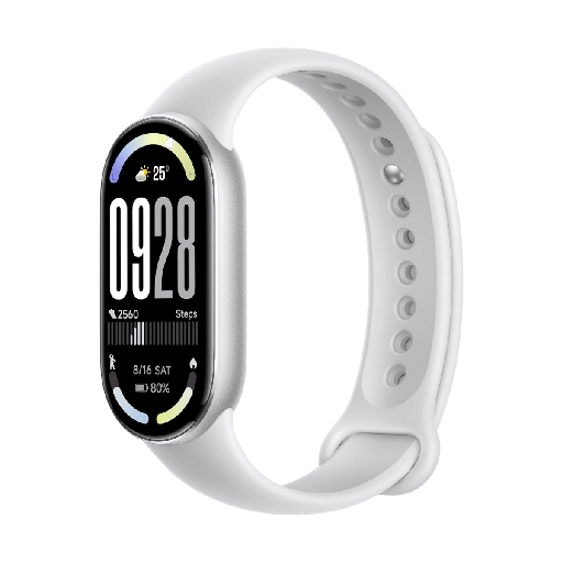 [XIASMABAND10SL] Bracelet d'activité Xiaomi Smart Band 10 Argent (Glacier Silver)