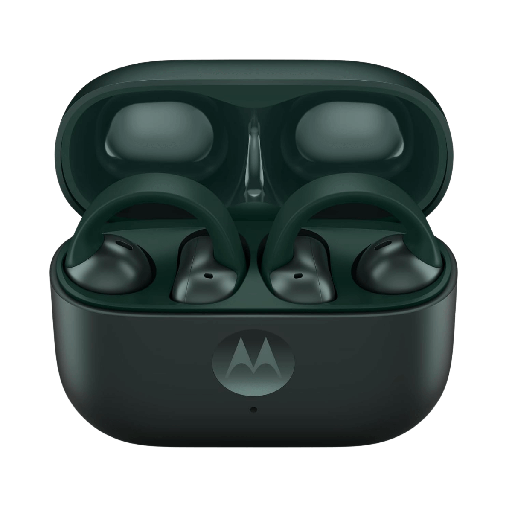 [MOTBUDSLOOPGR] Motorola Moto Buds Loop Auriculares Bluetooth Verde (Trekking Green)