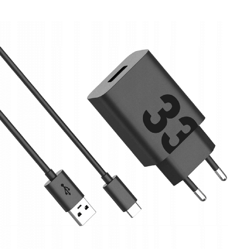 [MOTTRBPWR33WBK] Motorola TurboPower Cargador USB-C de 33W Negro