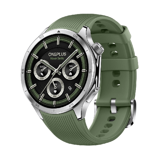[ONEPLWT3GR] OnePlus Watch 3 47 mm Bluetooth Vert (Emerald Titanium)