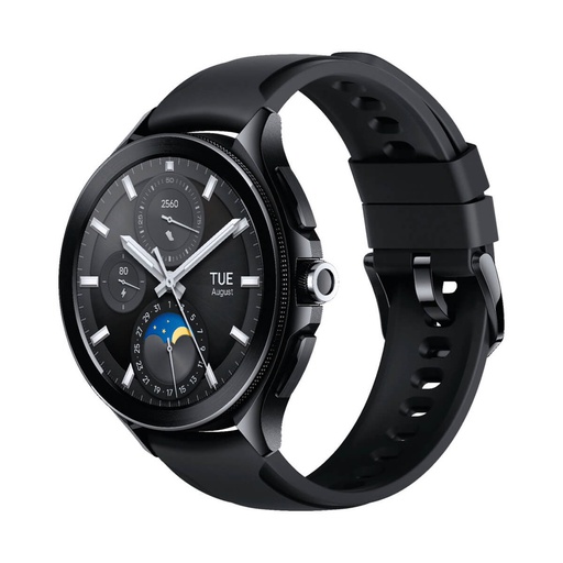 [RRREXXIAWATCH2PROLTEBK] Xiaomi Watch 2 Pro LTE Acero Negro con Correa de Fluorocarbono Negro Reacondicionado - Excelente