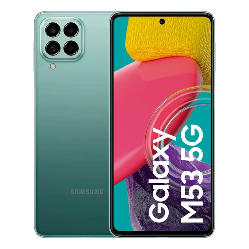 [RRREXSM5366128GR] Samsung Galaxy M53 5G 6GB/128GB Green Dual SIM M536B Refurbished - Excellent