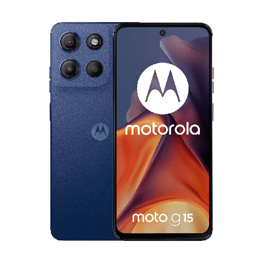 [MOTMTG154G8512SBL] Motorola Moto G15 4G 8GB/512GB Azul (Sea Blue) Dual SIM