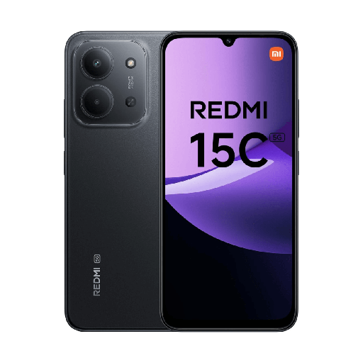 [XIARED15C5G4256BK] Xiaomi Redmi 15C 5G 4GB/256GB Negro (Midnight Gray) Dual SIM