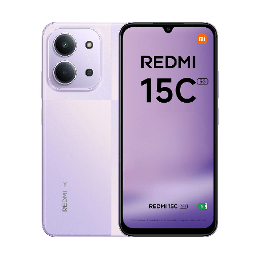 [XIARED15C5G4256PL] Xiaomi Redmi 15C 5G 4GB/256GB Lilás (Dusk Purple) Dual SIM