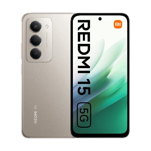 [XIARED155G4128GY] Xiaomi Redmi 15 5G 4GB/128GB Gris (Titan Gray) Dual SIM
