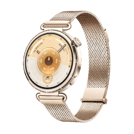 [HUAWATGT641GL] Huawei Watch GT 6 41mm Smartwatch Golden Milanese (Gold) Konsu-B19M