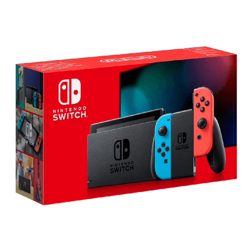 [CONNINSWIBLRD] Consola Nintendo Switch Azul y Rojo Neón