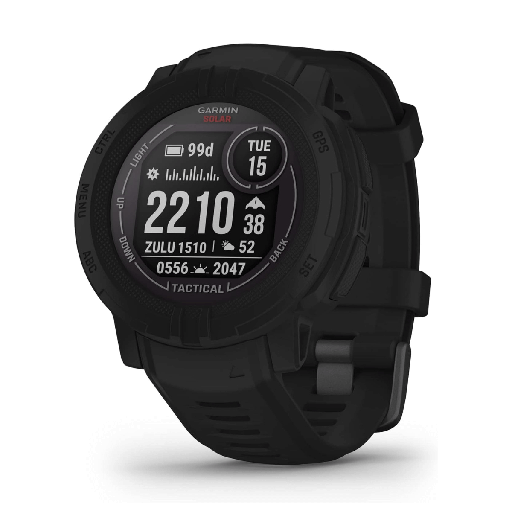 [GARINST2SOLTACEDGPS45MMBK] Relógio inteligente Garmin Instinct 2 Solar Tactical Edition GPS 45mm Preto (Black)