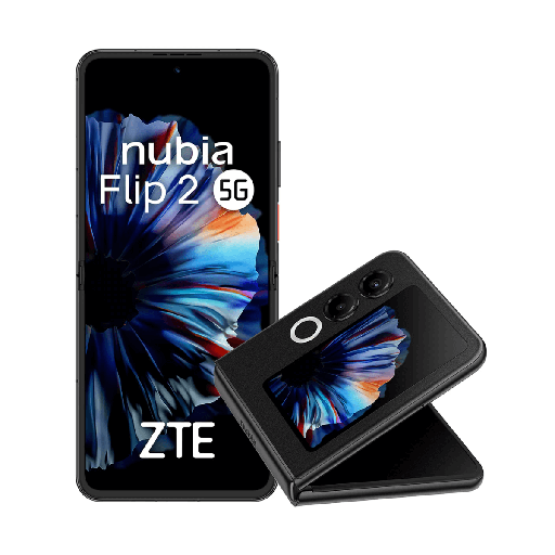 [ZTENUBFLP25G8256BK] ZTE Nubia Flip 2 5G 8GB/256GB Negro (Night Black) Dual SIM