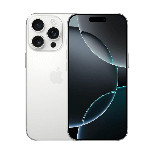 [RRRCNIPHONE16PROMX512TWH] Apple iPhone 16 Pro Max 512GB Titanium White (White Titanium) Refurbished - Like New