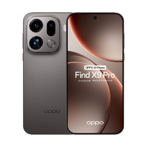 [OPPFINDX9PR5G16512BK] Oppo Find X9 Pro 5G 16GB/512GB Black (Titanium Charcoal) Dual SIM