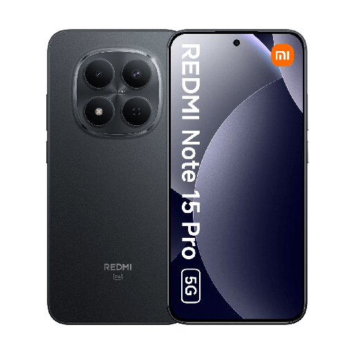 [XIAREDNOT15PR5G12512BK] Xiaomi Redmi Note 15 Pro 5G 12GB/512GB Negro (Black) Dual SIM