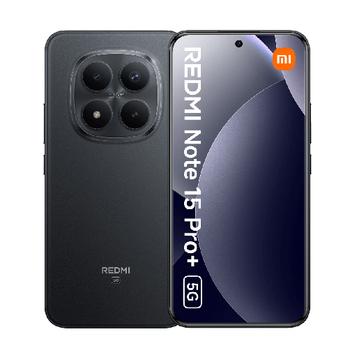 [XIAREDNOT15PRPL5G12512BK] Xiaomi Redmi Note 15 Pro+ 5G 12GB/512GB Negro (Black) Dual SIM