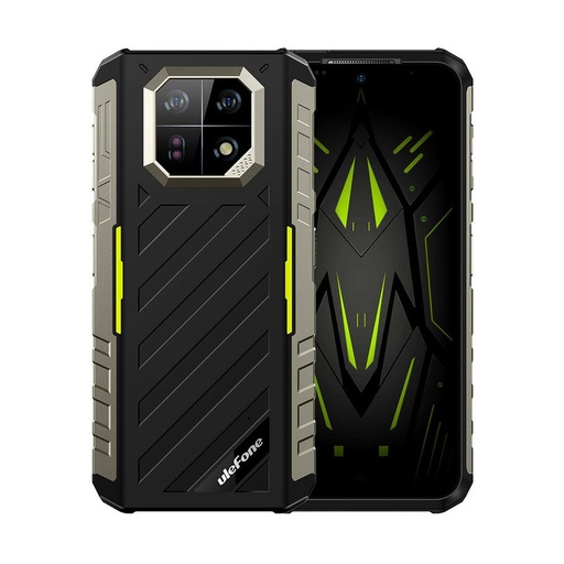 [MDMX12027312] Smartphone Rugerizado Ulefone Armor 22 8GB/ 128GB/ 6.58"/ Negro y Verde