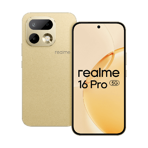 [REA16PRO5G8256GL] Realme 16 Pro 5G 8GB/256GB Gold (Master Gold) Dual-SIM