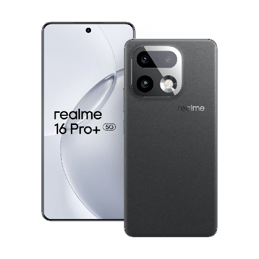 [REA16PROPL5G12512GY] Realme 16 Pro+ 5G 12GB/512GB Gray (Master Grey) Dual SIM