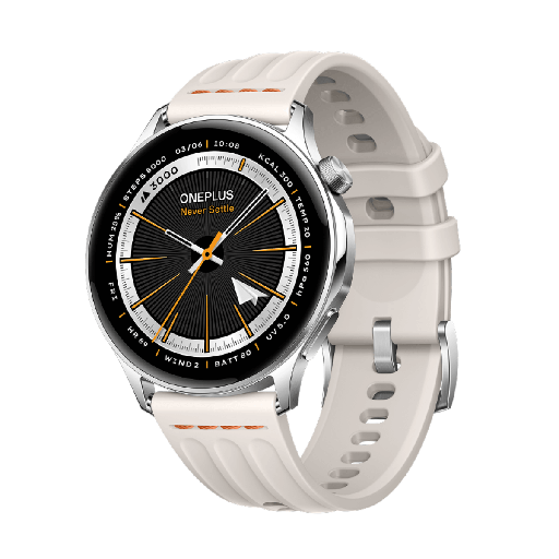 [ONEPLWTLT45MMSL] OnePlus Watch Lite 45mm Bluetooth Silber (Silver Steel)
