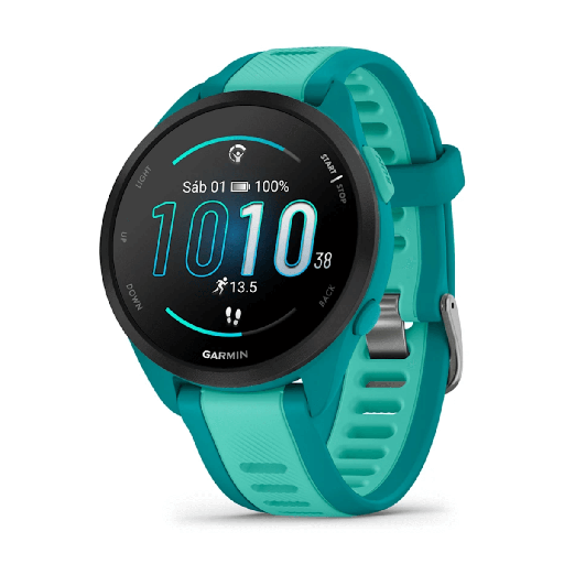[GARFRN165M43MMGPSBL] Garmin Forerunner 165 Music 43mm GPS-Smartwatch Blau