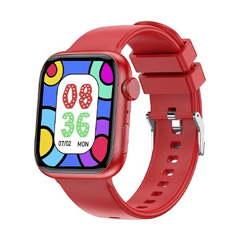 [MDMX12027993] Smartwatch Forever IGo Watch 3 JW-500/ Notificaciones/ Frecuencia Cardíaca/ Rojo