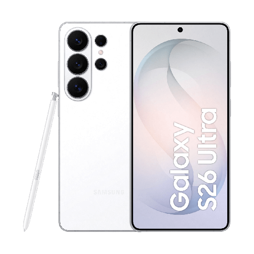 [SAMGALS26ULT5G12256WH] Samsung Galaxy S26 Ultra 5G 12GB/256GB White (White) Dual SIM