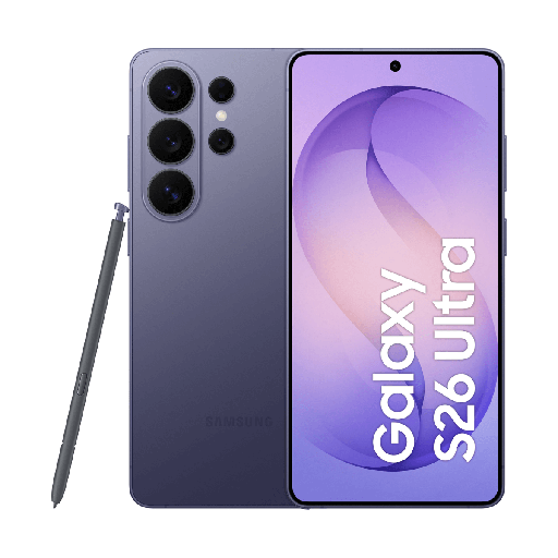 [SAMGALS26ULT5G12512VL] Samsung Galaxy S26 Ultra 5G 12GB/512GB Violeta Cobalto (Cobalt Violet) Dual SIM SM-S948