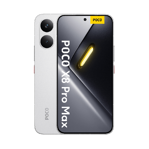 [XIAPOCX8PROMAX12256GBWH] Xiaomi Poco X8 Pro Max 5G 12GB/256GB White (White) Dual SIM