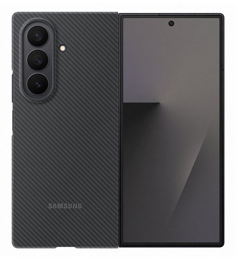 [MDMX12028208] Funda de carbon shield Samsung Negra y Protector de pantalla para Galaxy Z Fold7 EF-XF966SBE 