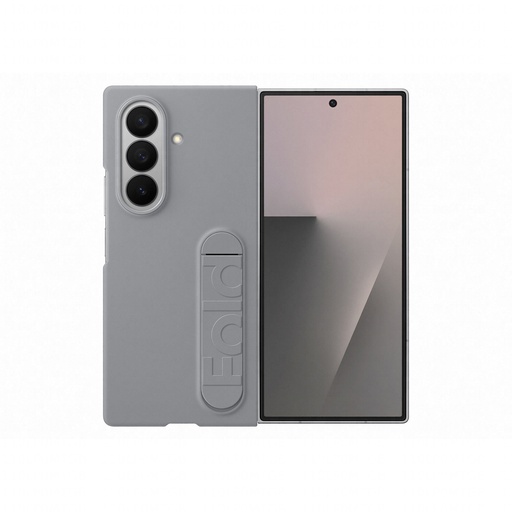 [MDMX12028237] Funda de silicona Samsung Gris y Protector de pantalla para Galaxy Z Fold7