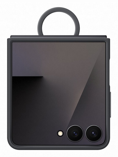 [MDMX12028240] Anello di supporto in silicone nero per Samsung Galaxy Z Flip7