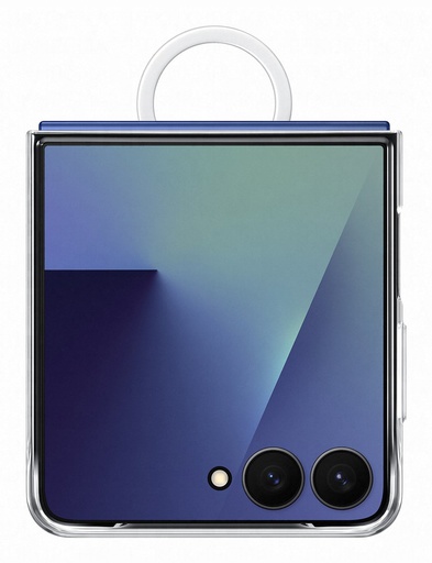 [MDMX12028265] Transparent Samsung Ring Case for Galaxy Z Flip7