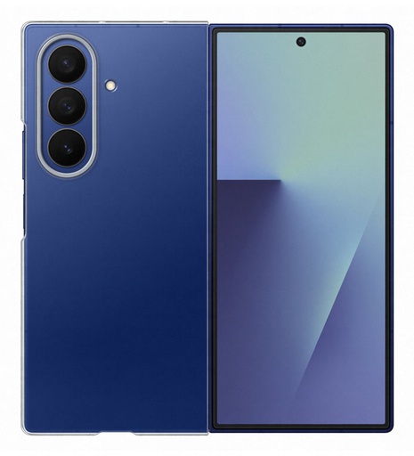 [MDMX12028266] Funda de silicona Samsung Transparente y Protector de pantalla para Galaxy Z Fold7