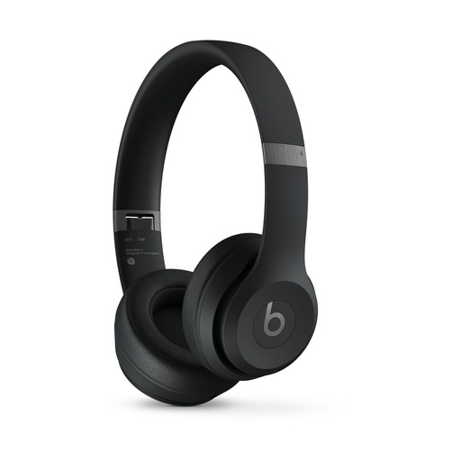 [MDMX12028409] Apple Beats Solo 4 Auriculares Bluetooth Inalámbricos Negro Mate (Matte Black)