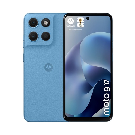 [MOTG174G4128BL] Motorola Moto G17 4G 4GB/128GB Azul (Alaskan Blue) Dual SIM XT2623-2
