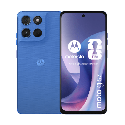 [MOTG575G8256RBL] Motorola Moto G57 5G 8GB/256GB Azul (Regatta) Dual SIM