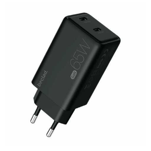 [BEC60W2USBCBK] Beclad 60W Ladegerät 2x USB-C (prod. by Samsung) Schwarz