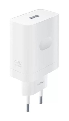 [REACSPRVOOC45WWH] Realme SuperVOOC 45W Charger White