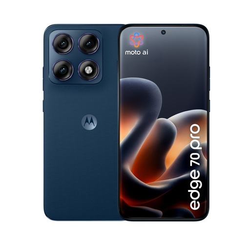 [MOT70PRO5G8256BL] Motorola Edge 70 Pro 5G 8GB/256GB Azul (Titan) Dual SIM