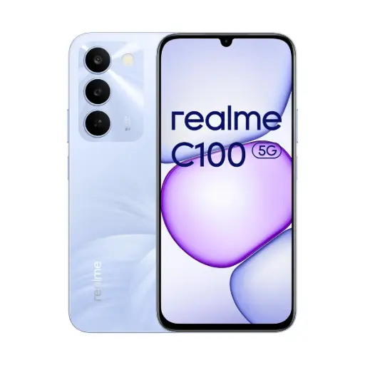 [REAC1005G4256PL] realme C100 5G 4GB/256GB Roxo (Blooming Purple) Dual SIM RMX5258