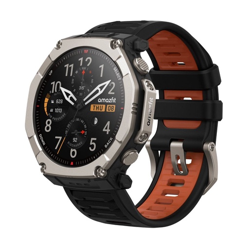 [AMATREXULT2BK] Montre connectée Amazfit T-Rex Ultra 2 Noir Magma (Black Magma)