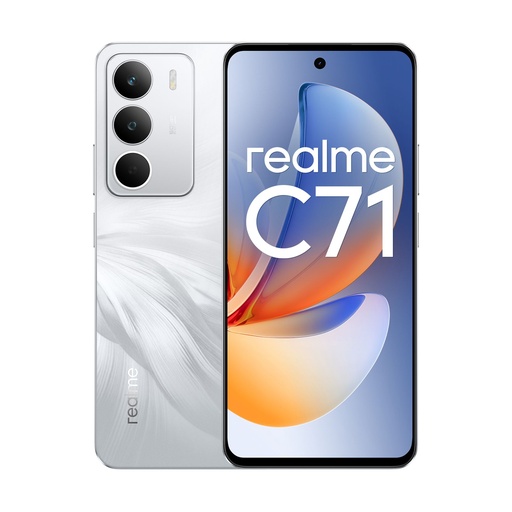 [REAC714G4256WH] Realme C71 4G 4GB/ 256GB White Swan (White Swan) Dual SIM
