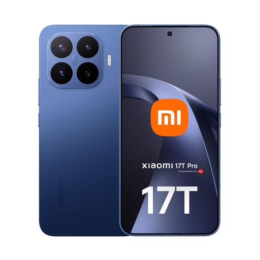 [XIA17TPRO5G12GB1TBBL] Xiaomi 17T Pro 5G 12GB/1TB Azul Intenso (Deep Blue) Dual SIM 2602EPTC0G