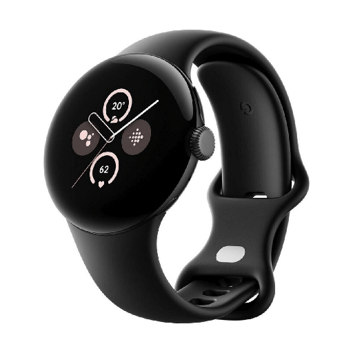 [RRRMBGPWH2LTEBKBK] Google Pixel Watch 2 41mm LTE Negro (Matte Black) y Correa Deportiva Negra (Obsidian) Reacondicionado - Muy Bueno