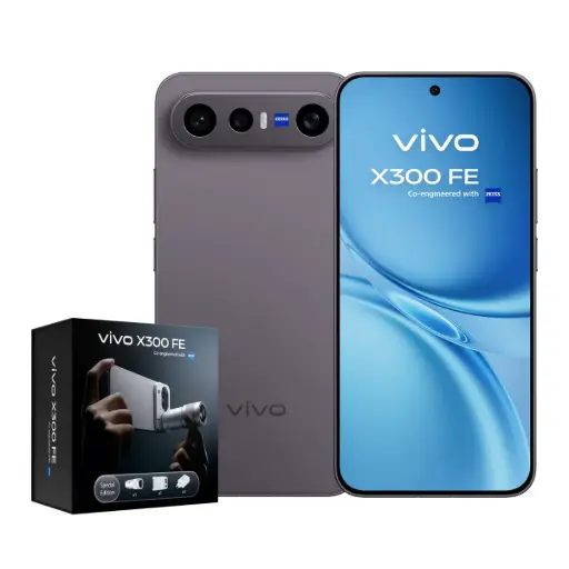 [VIVX300FE5G12512BKBD] Vivo X300 FE 5G 12GB/512GB Negro (Black) Dual SIM Bundle