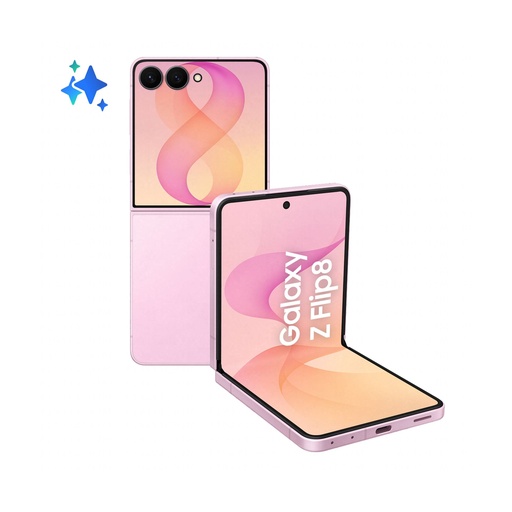 [SAMGALZFLIP85G12256PK] Samsung Galaxy Z Flip8 5G 12GB/256GB Rosa (Pink) Dual SIM SM-F776B