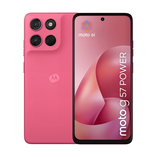 [MOTG57PW5G12256PK] Motorola Moto G57 Power 5G 12GB/256GB Rosa (Pink Lemonade) Dual SIM XT2537-5