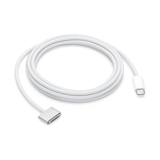[APPCUSBCMAGSF32MWH] Apple Cable de carga USB-C a MagSafe 3 (2 m) Blanco Estrella (Starlight)