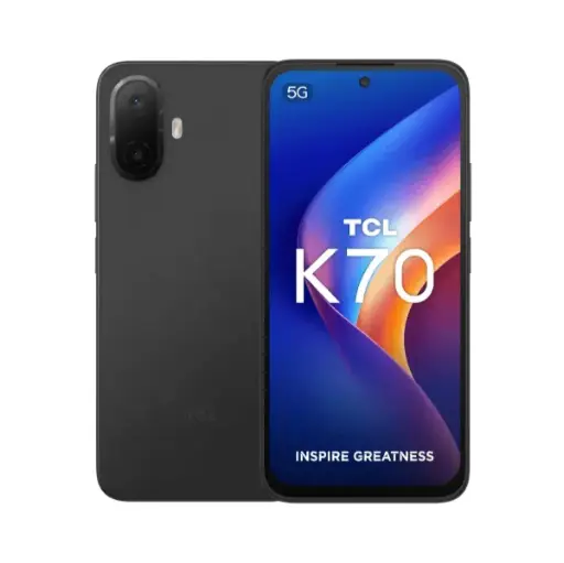 [TCLK705G4128BK] TCL K70 5G 4 Go/128 Go Noir (Midnight Black) Double SIM