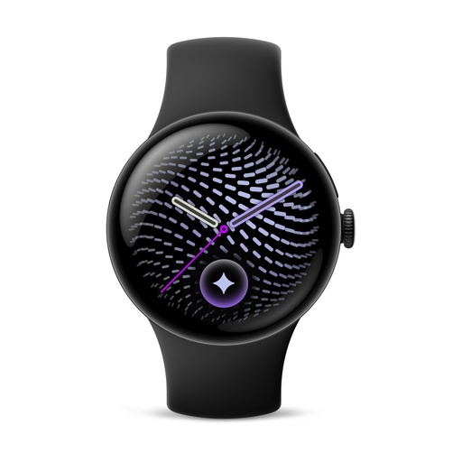 [GOOPIX545BTABKCDBK] Google Pixel Watch 5 45mm Bluetooth Aluminio Negro Mate y correa deportiva Negra (Obsidian)